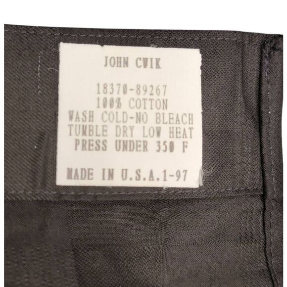 Gitman Bros. Black Textured Cotton Button Down Long Sleeve Shirt - Picture 6 of 7